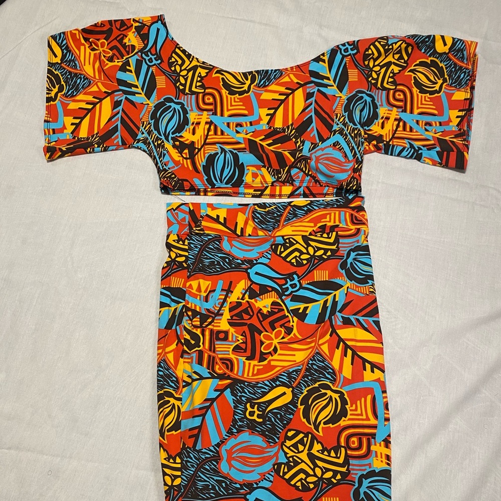 Two Piece Skirt Set